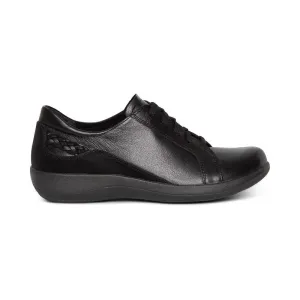 Aetrex Women's Dana Oxford Sneakers- Black