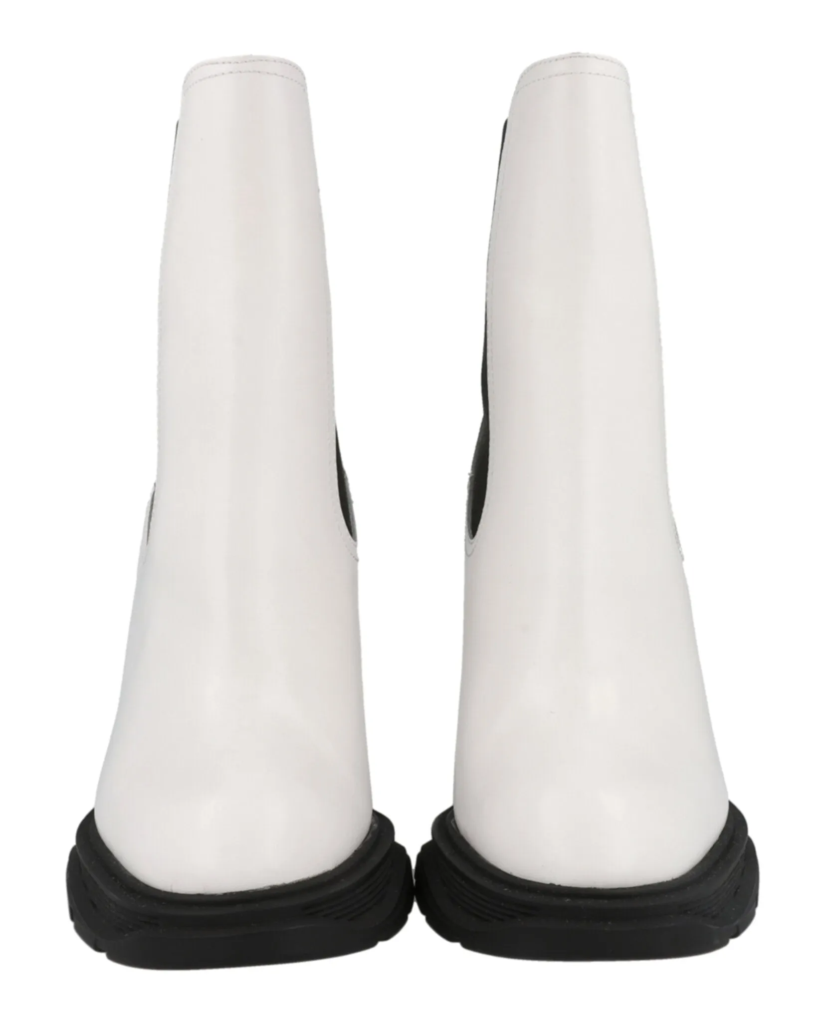 Alexander McQueen Leather Heeled Chelsea Boots by Carro Luxury Maison