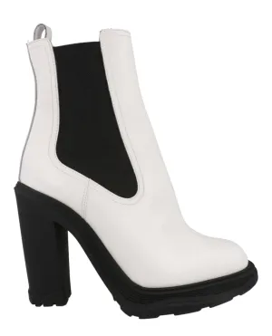 Alexander McQueen Leather Heeled Chelsea Boots by Carro Luxury Maison