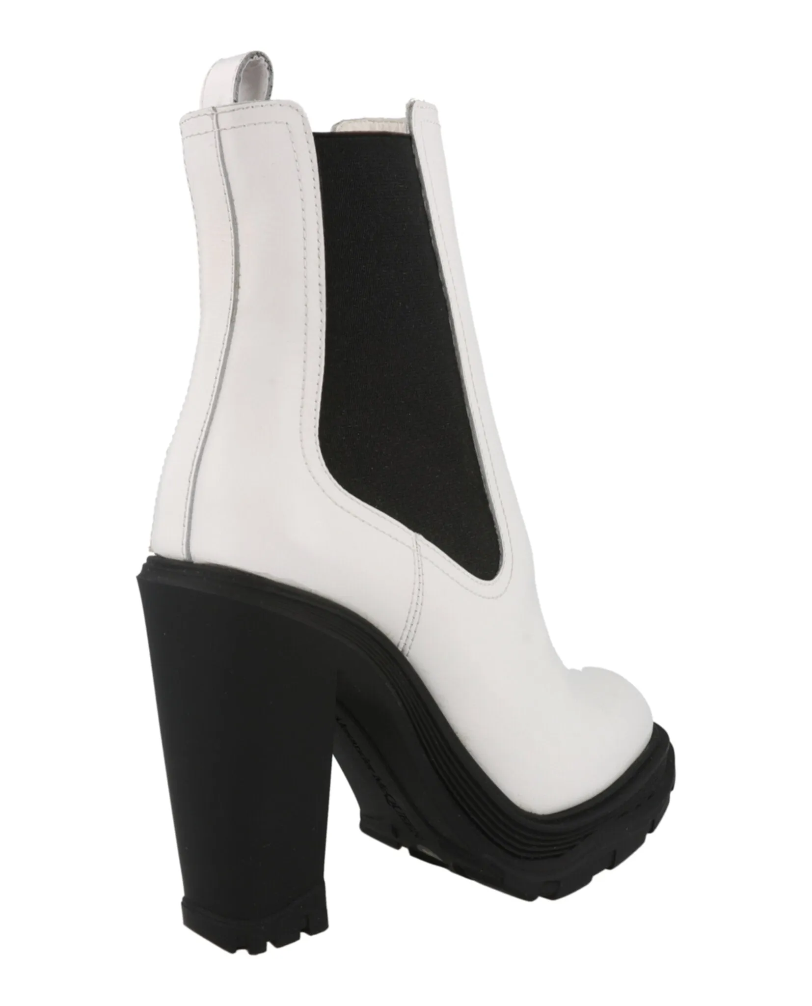 Alexander McQueen Leather Heeled Chelsea Boots by Carro Luxury Maison