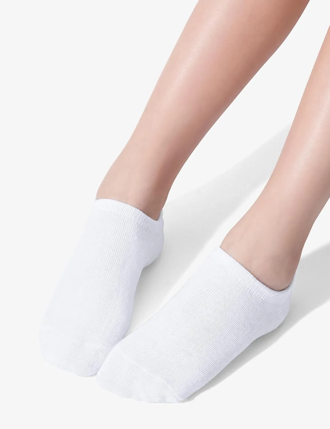 BOOPH 10 Pairs Girls Boys Socks Kids No Show Socks Toddlers Girl Anti-slip Ankle Low Cut Sock 3-12 Years