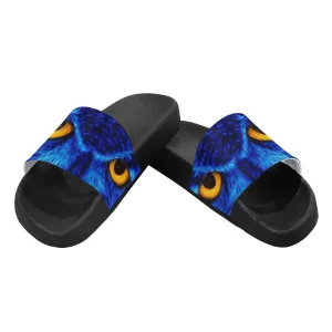 FLASHY BLUE OWL Women's Slide Sandals