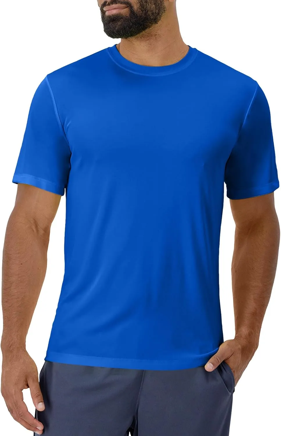 Hanes Men's Cool Dri Performance T-Shirt, Moisture-Wicking Short Sleeve Tee, 40  UPF Protection, 2 Or 5 Pack