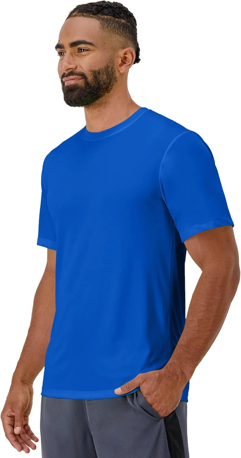 Hanes Men's Cool Dri Performance T-Shirt, Moisture-Wicking Short Sleeve Tee, 40  UPF Protection, 2 Or 5 Pack