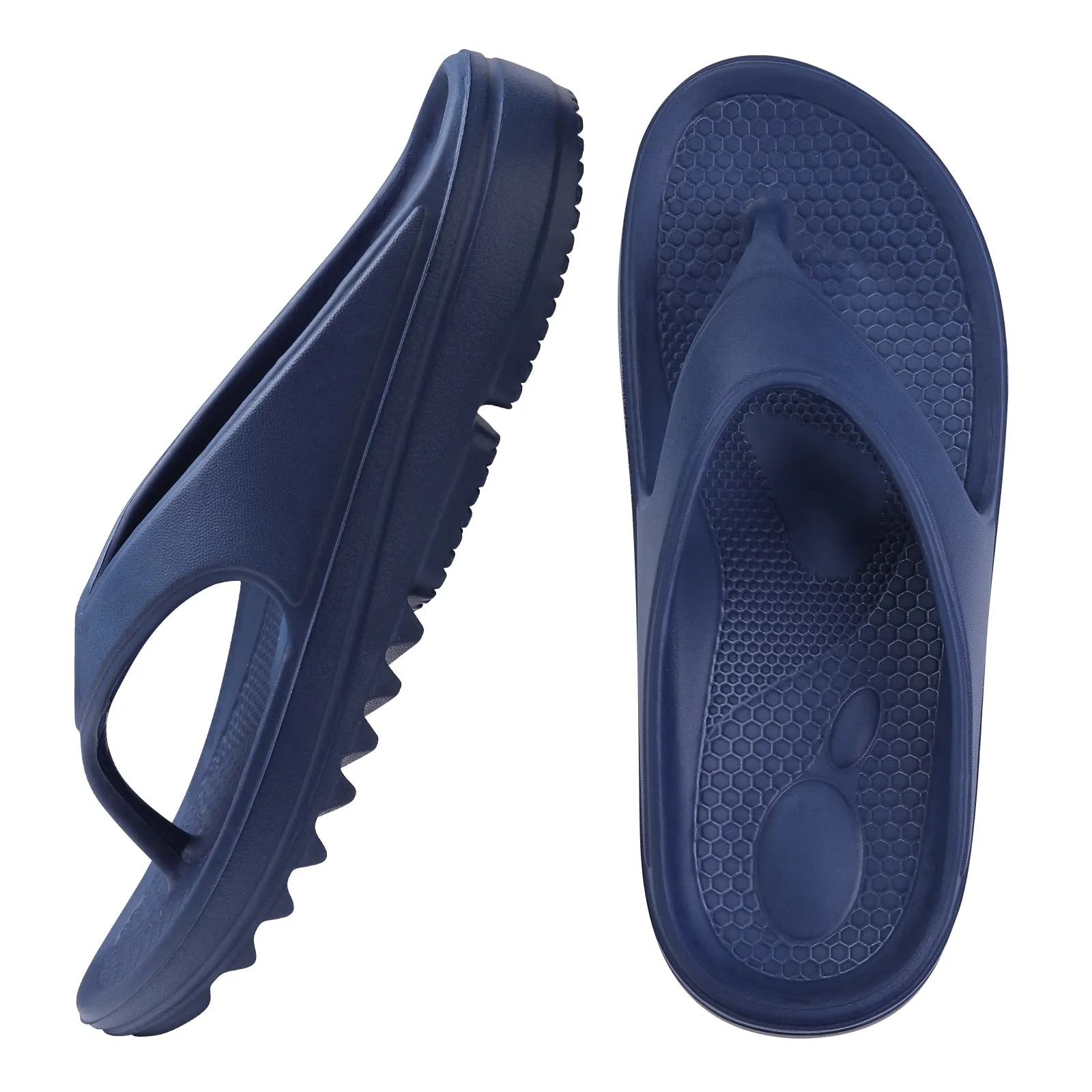 Hnzxzm Comwarm Thick Sole Flip Flops For Women And Men Summer Yoga Mat Outdoor Beach Thong Sandals For Shower Non-Slip Soft Slippers