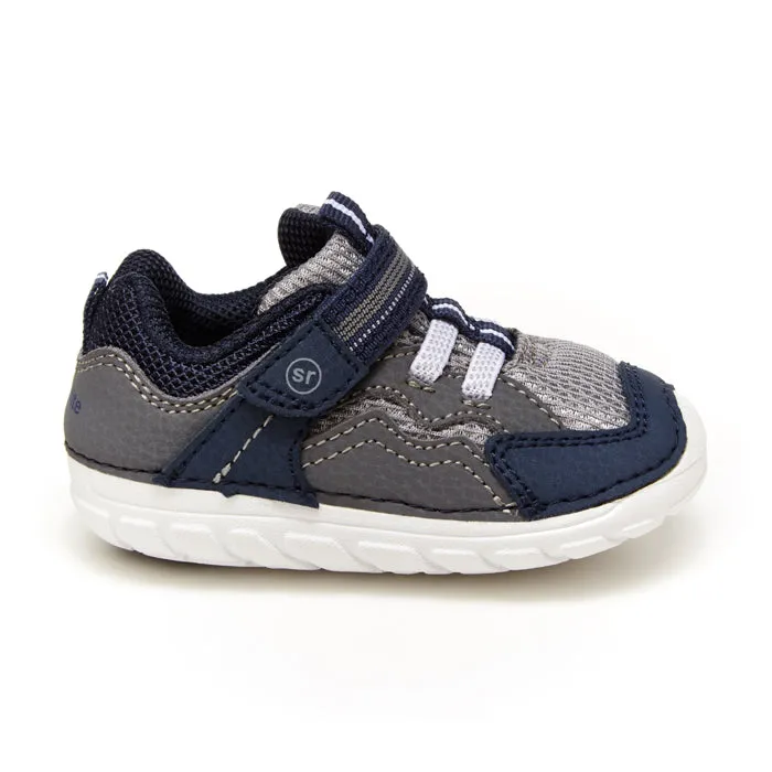Infant Boy Stride Rite Soft Motion Kylo Sneaker Navy/Gray