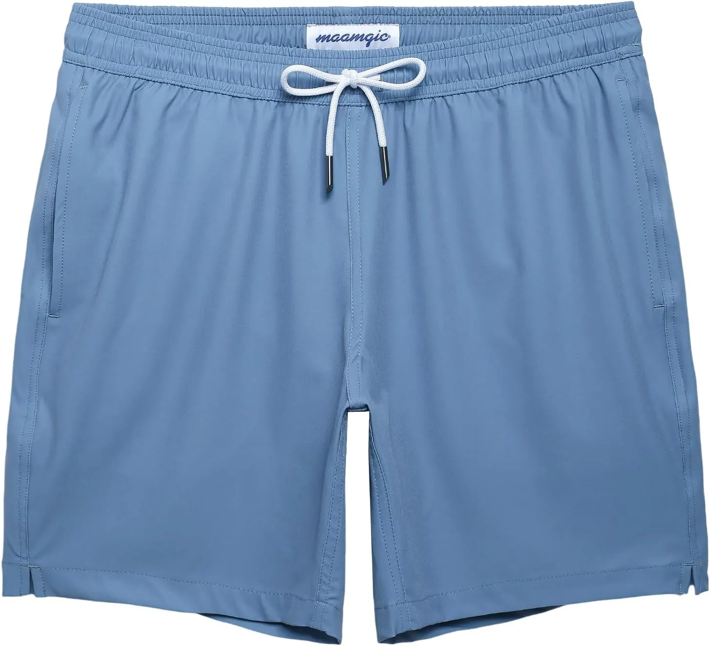 maamgic Mens 7" Stretch Swim Trunks Quick Dry Mesh Lining Swimwear Bathing Suits
