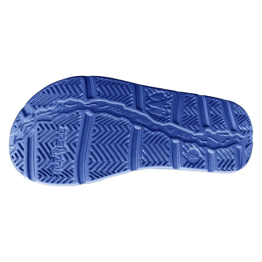 Nuu Sol Unisex Cascade Flip Flops-Blue Springs