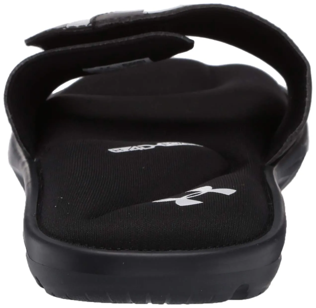 Under Armour Men's Ignite VI SL Slide Sandal, Black (003)/Black, 13 M US